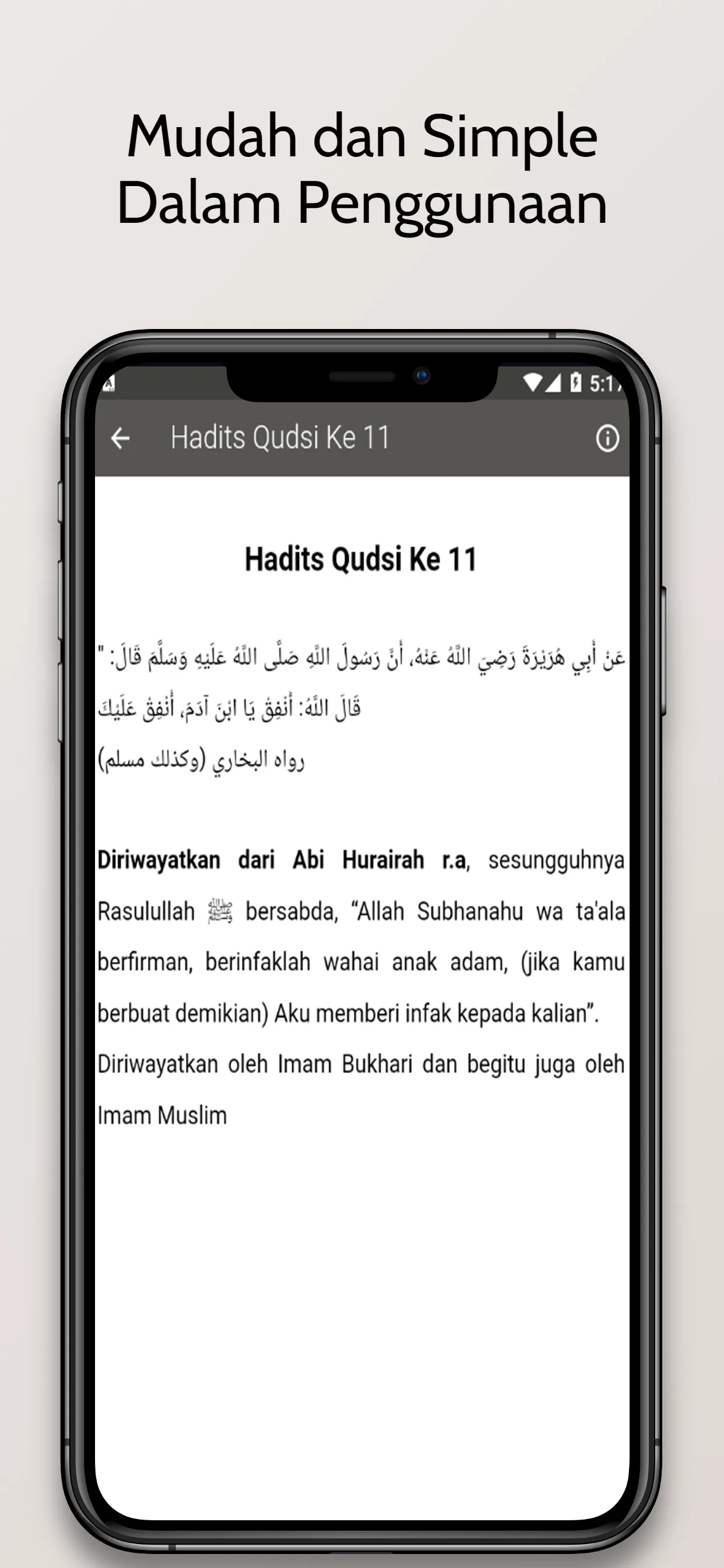 Hadits Qudsi Lengkap Indonesia | Indus Appstore | Screenshot