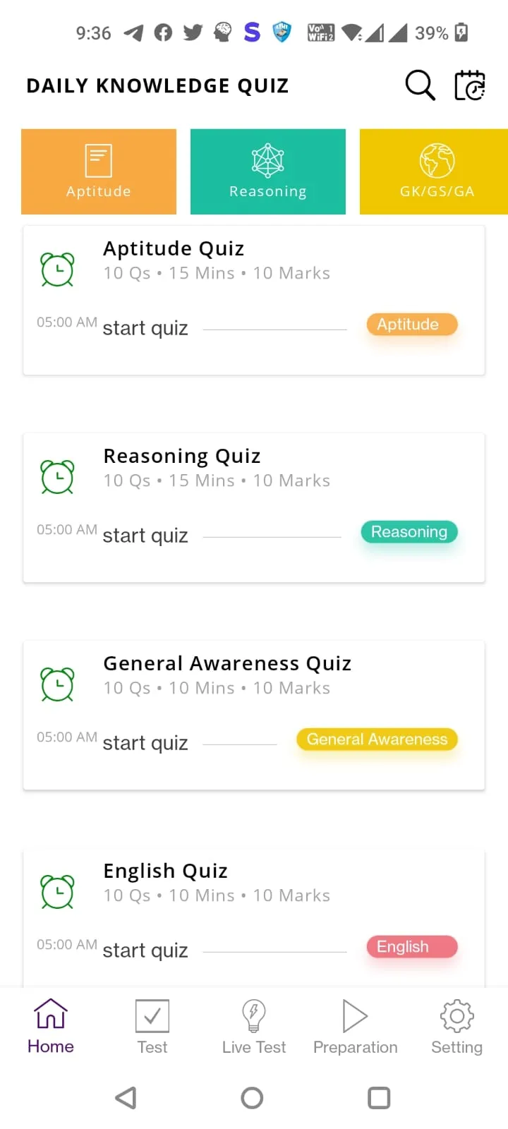 Class24 - Exam Preparation App | Indus Appstore | Screenshot