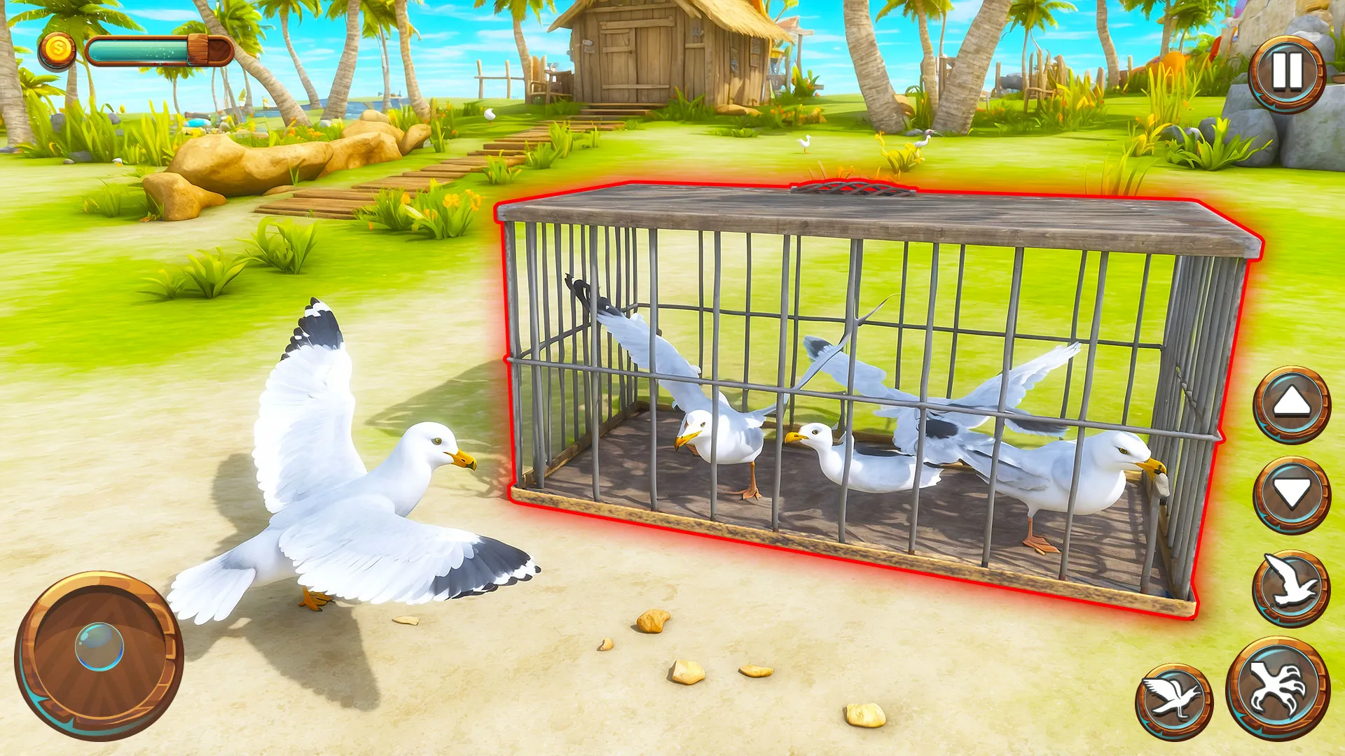 Seagull Bird Life Simulator | Indus Appstore | Screenshot