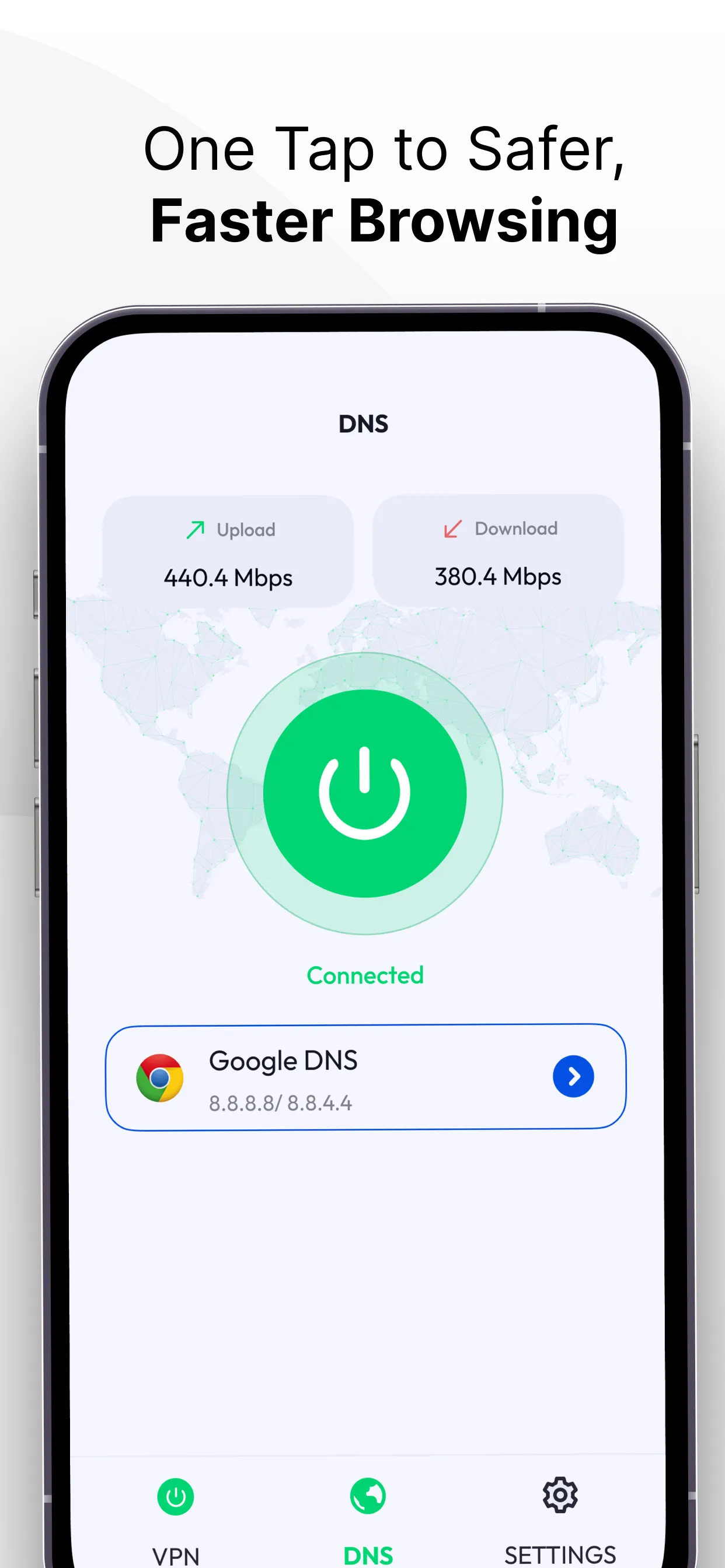 VPN 111: Warp IP DNS Changer | Indus Appstore | Screenshot