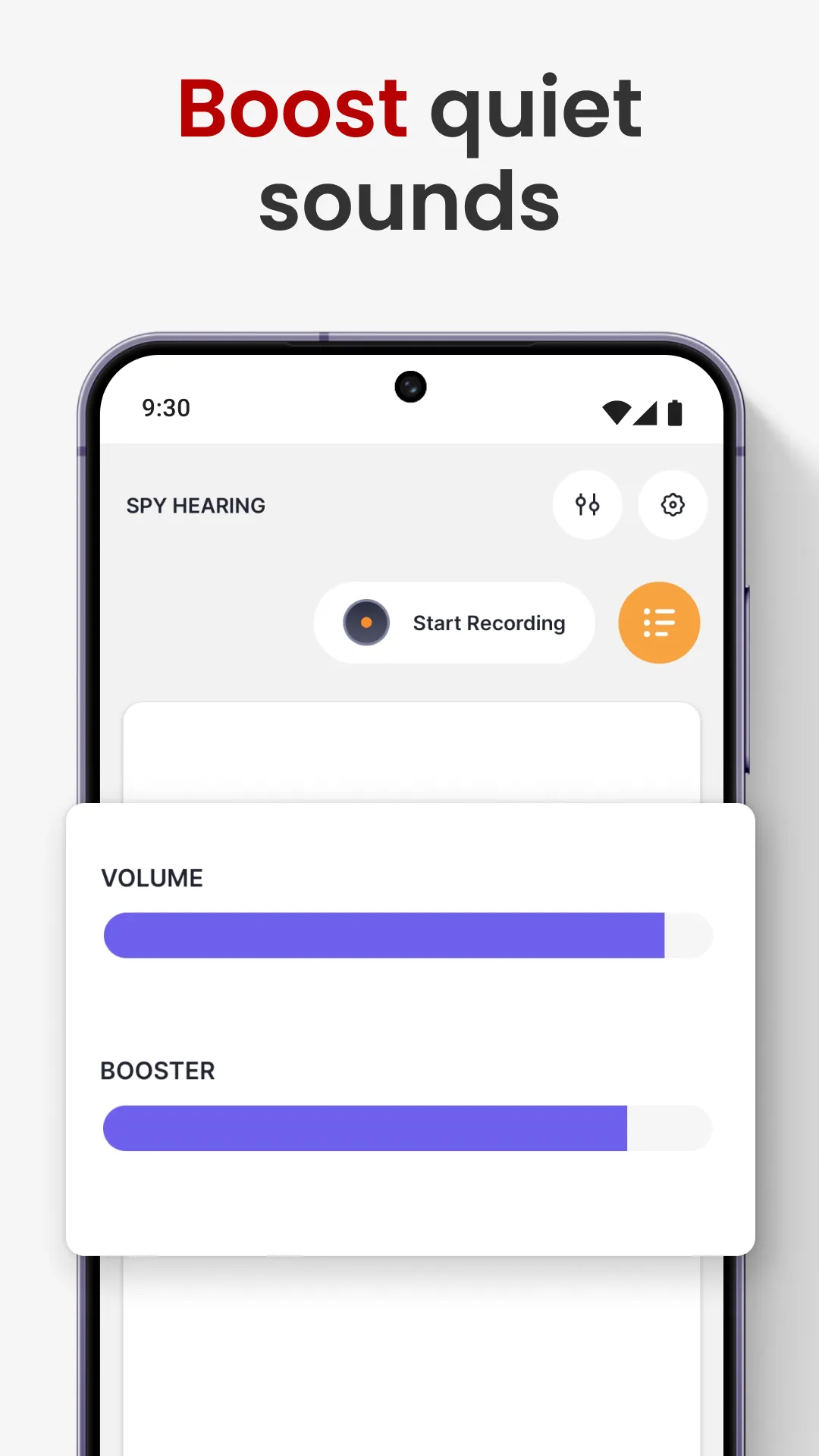 Ear Spy - Listening Device | Indus Appstore | Screenshot