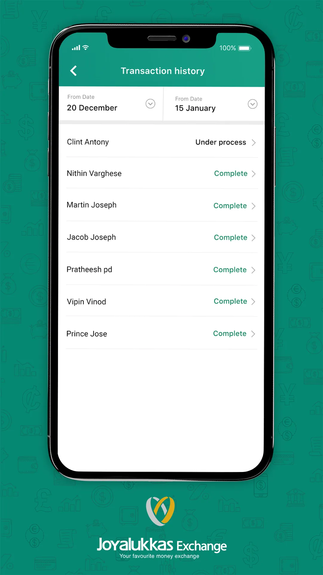 Joyalukkas Exchange | Indus Appstore | Screenshot