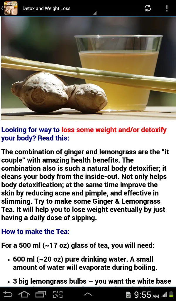 Uses & Benefits of Ginger Root | Indus Appstore | Screenshot