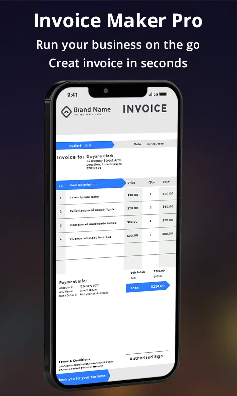 Invoice Maker Pro: Bookkeeping | Indus Appstore | Screenshot