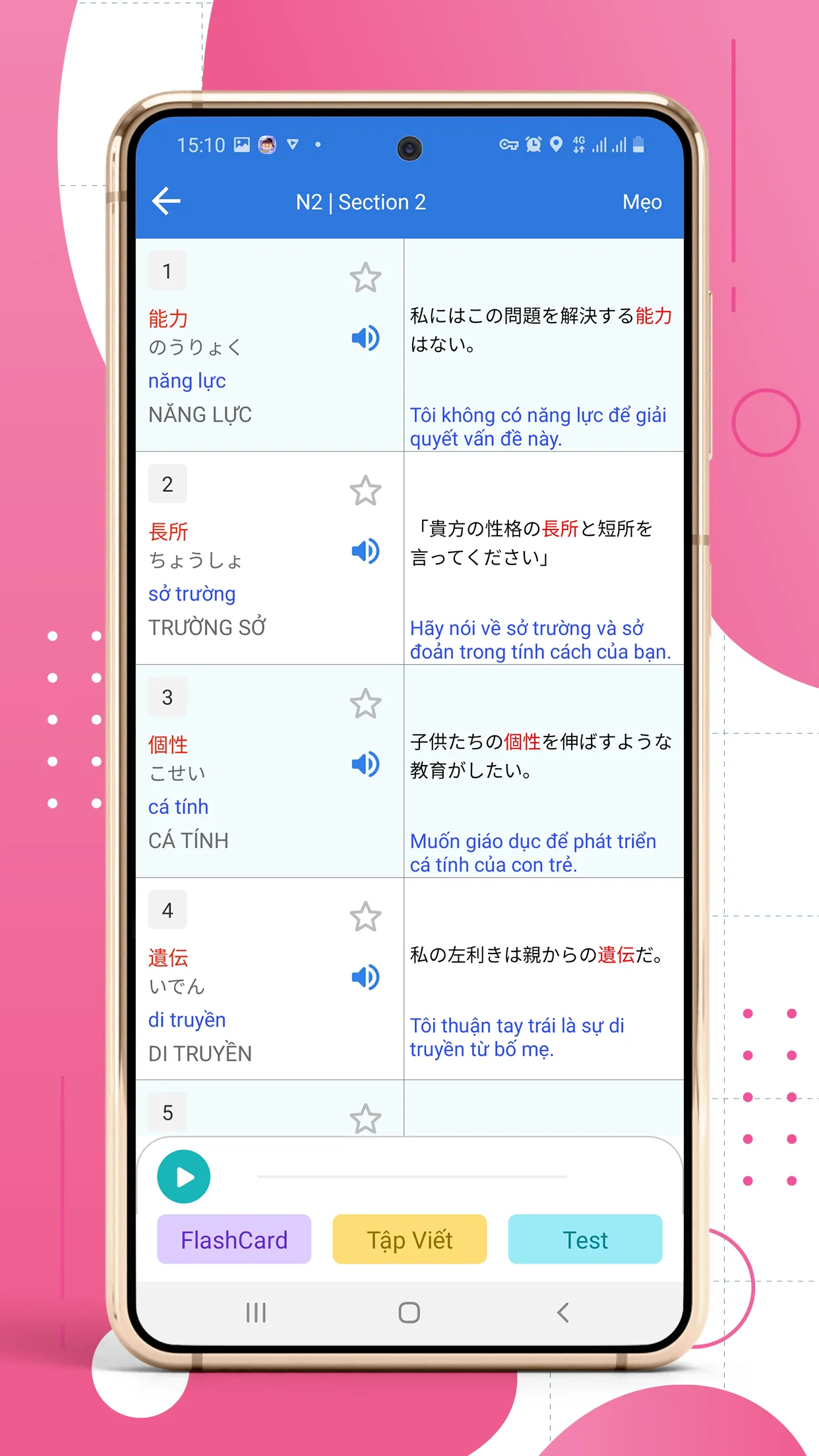 Học Tiếng Nhật Minano Nihongo | Indus Appstore | Screenshot