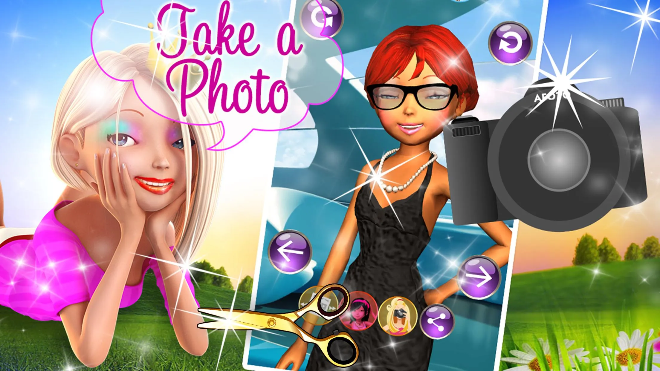 Princess 3D Salon - Girl Star | Indus Appstore | Screenshot