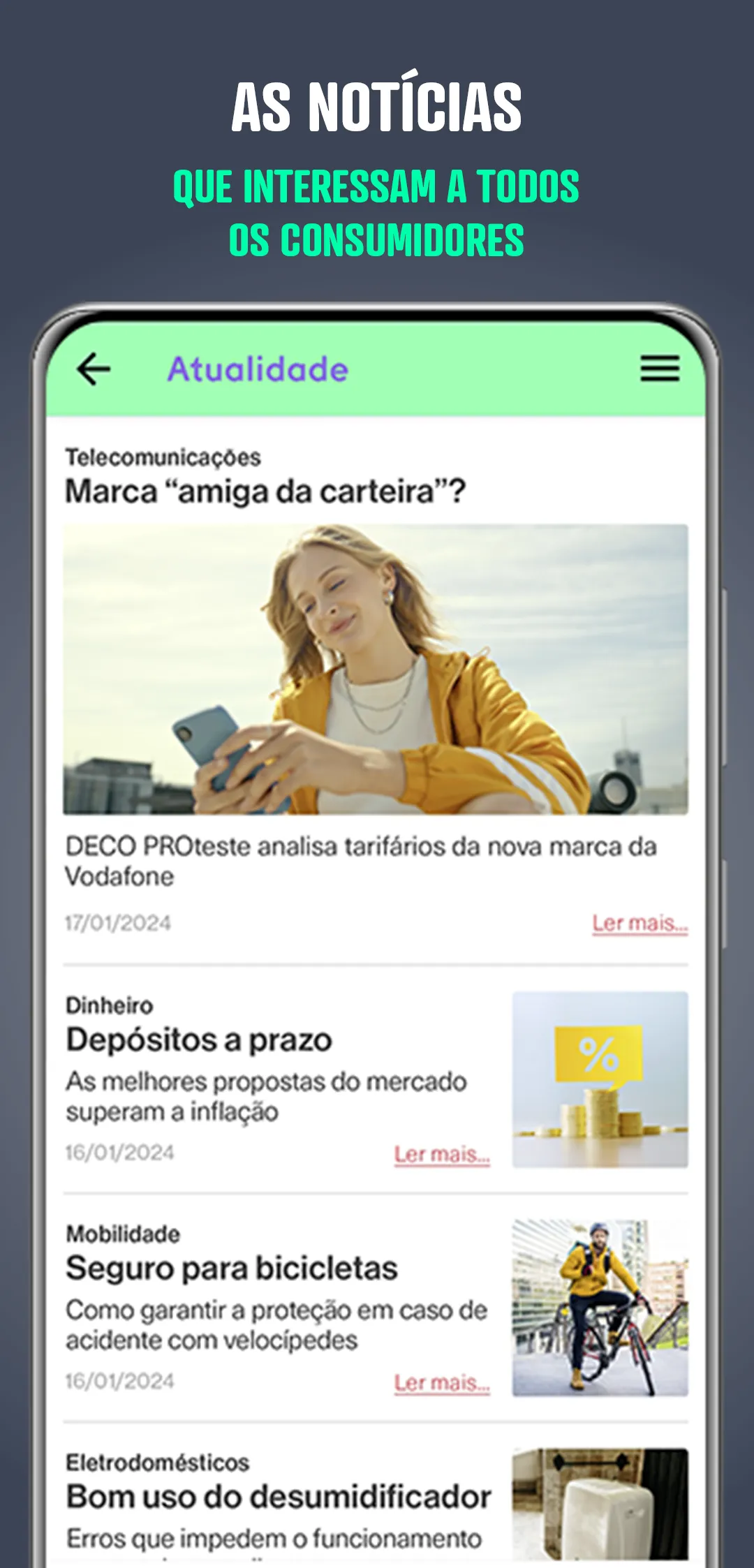 DECO PROteste Revistas | Indus Appstore | Screenshot