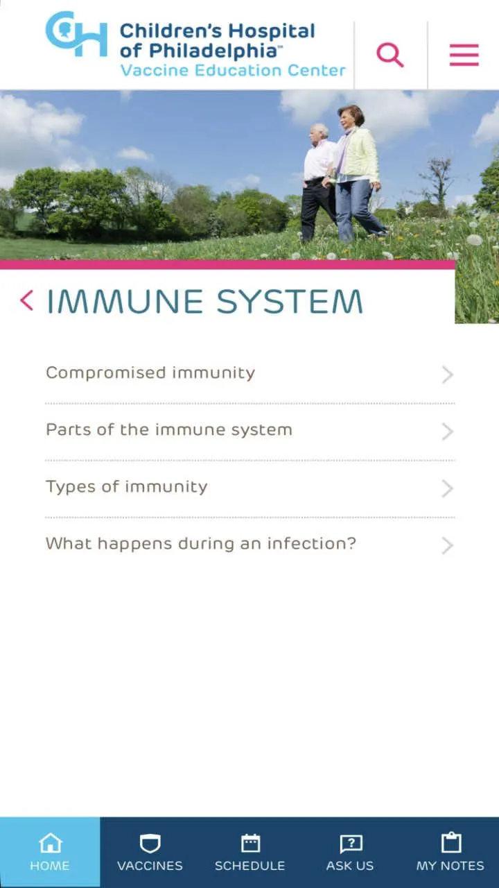 Vaccines on the Go | Indus Appstore | Screenshot