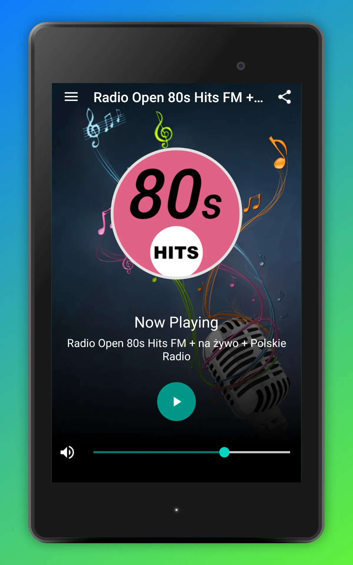 Open FM Radio 80s Hits Polskie | Indus Appstore | Screenshot