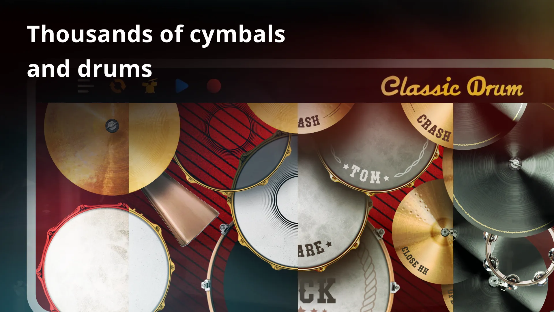 Classic Drum: play drums | Indus Appstore | Screenshot