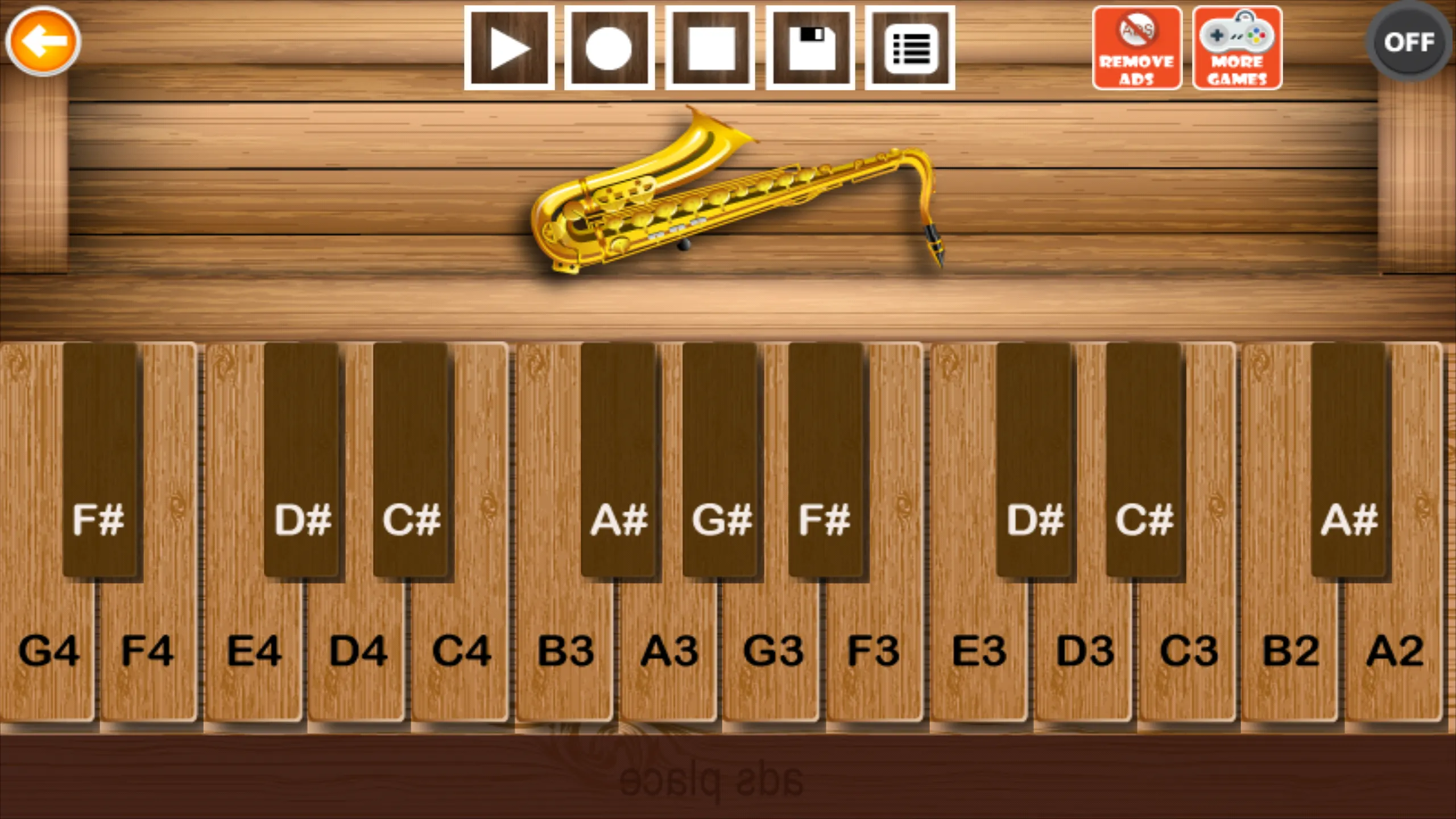 Professional Saxophone | Indus Appstore | Screenshot