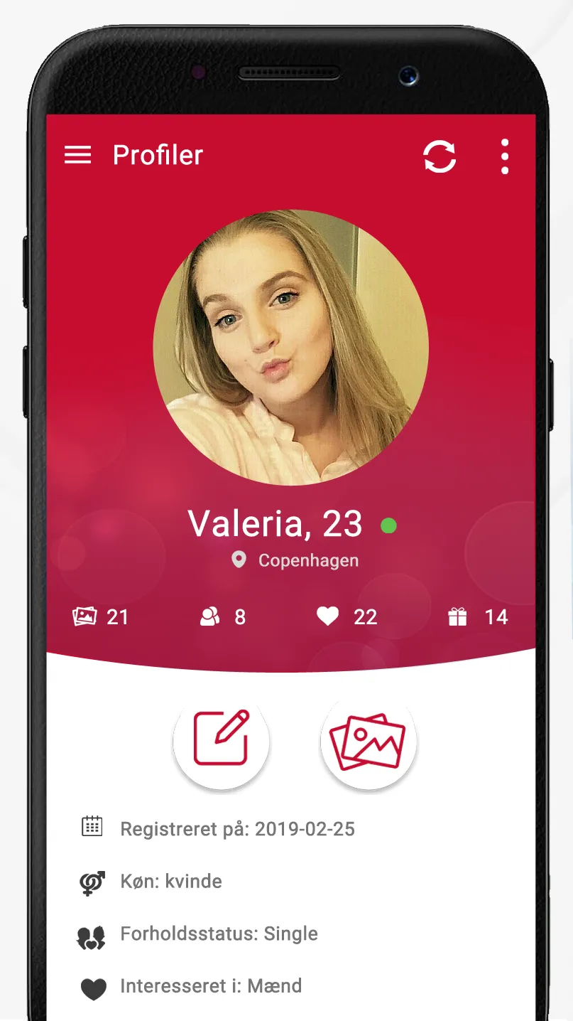 Denmark Chat & Dating | Indus Appstore | Screenshot