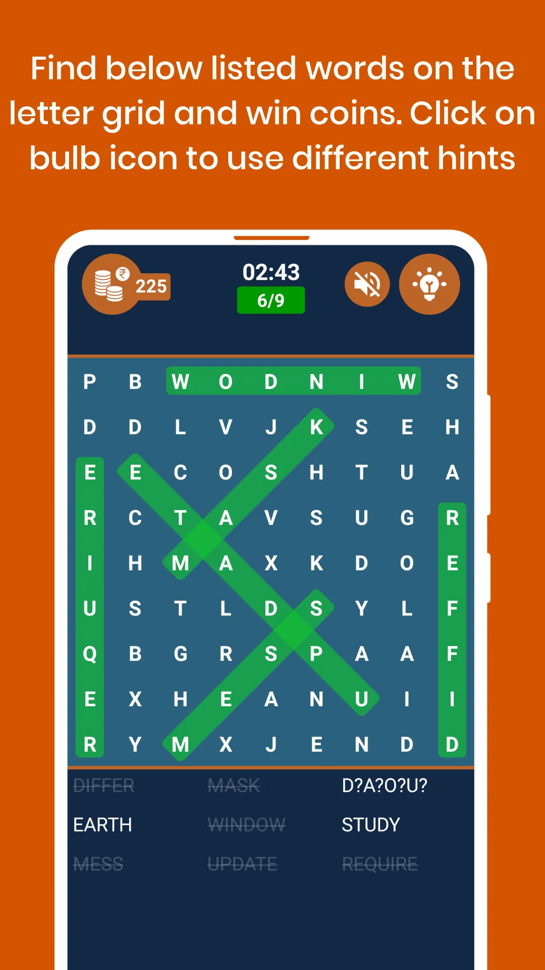 Telugu Word Search | Indus Appstore | Screenshot