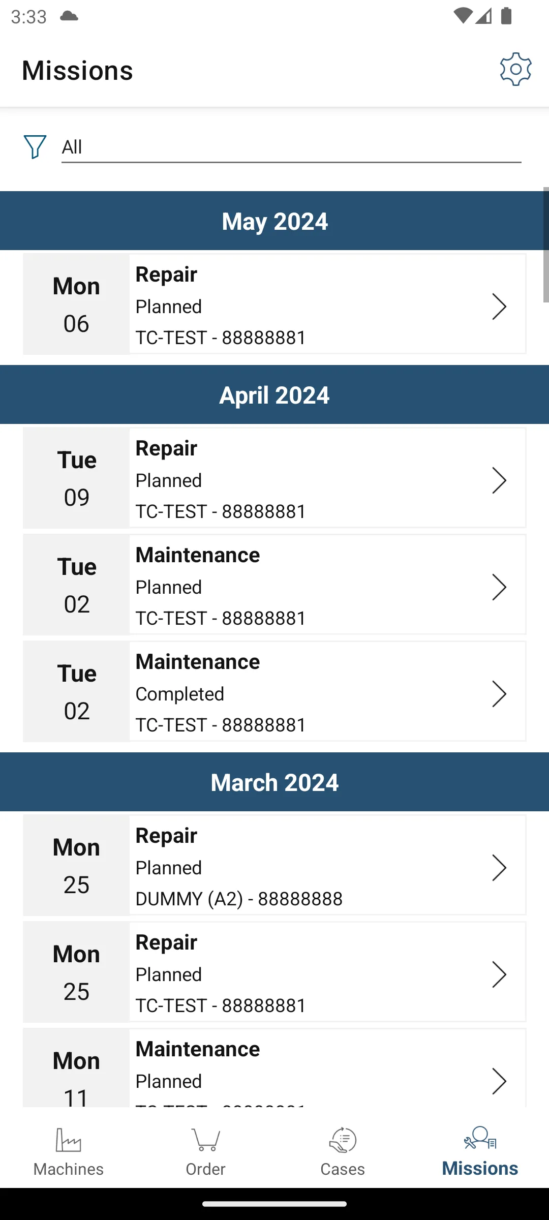 TRUMPF Service App | Indus Appstore | Screenshot