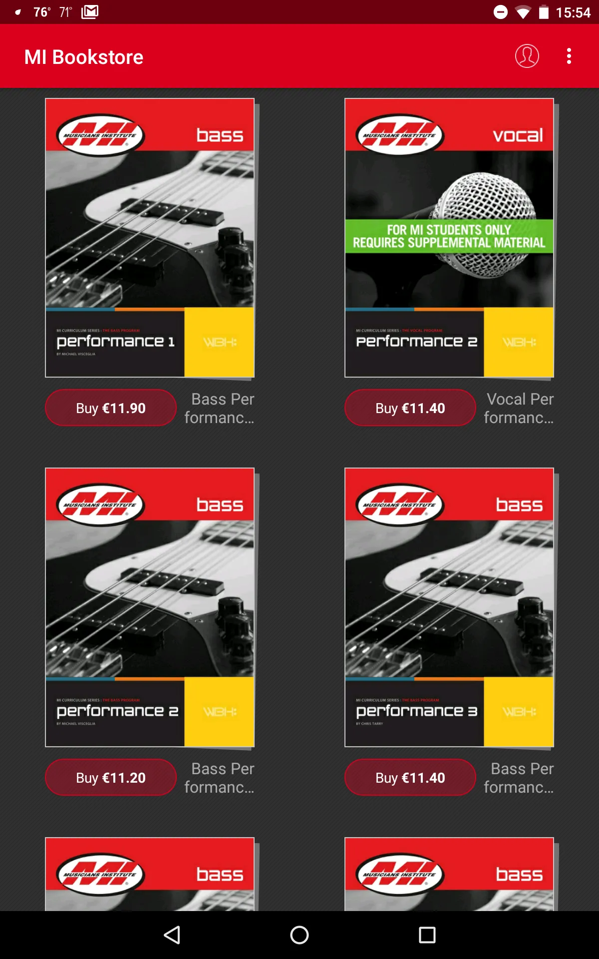 Musicians Institute Bookstore | Indus Appstore | Screenshot