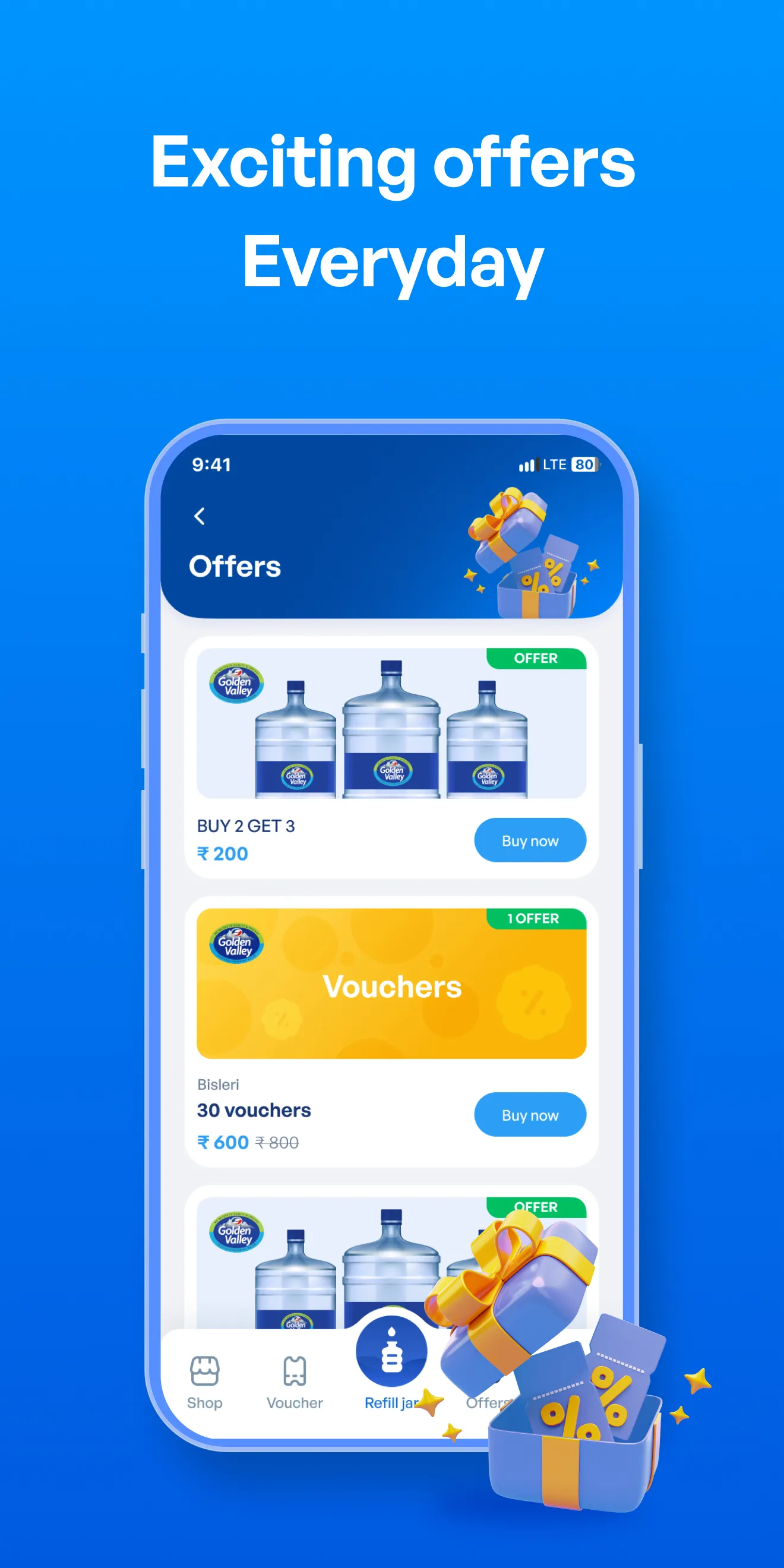 Agua India-Water Delivery App | Indus Appstore | Screenshot
