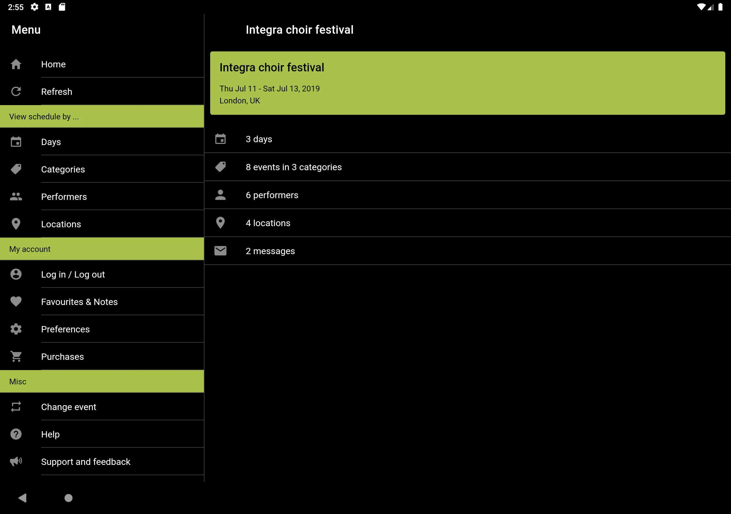 Integra Planner Schedule | Indus Appstore | Screenshot