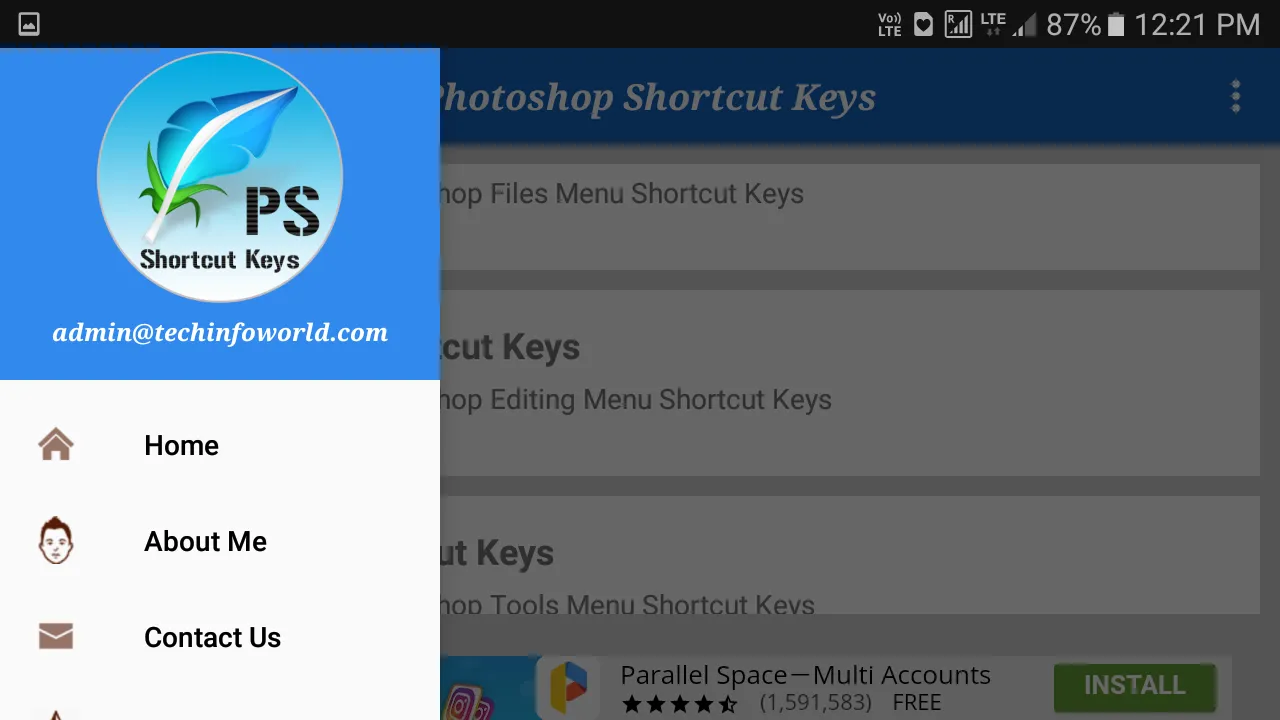 Photoshop Shortcut Deprecated | Indus Appstore | Screenshot