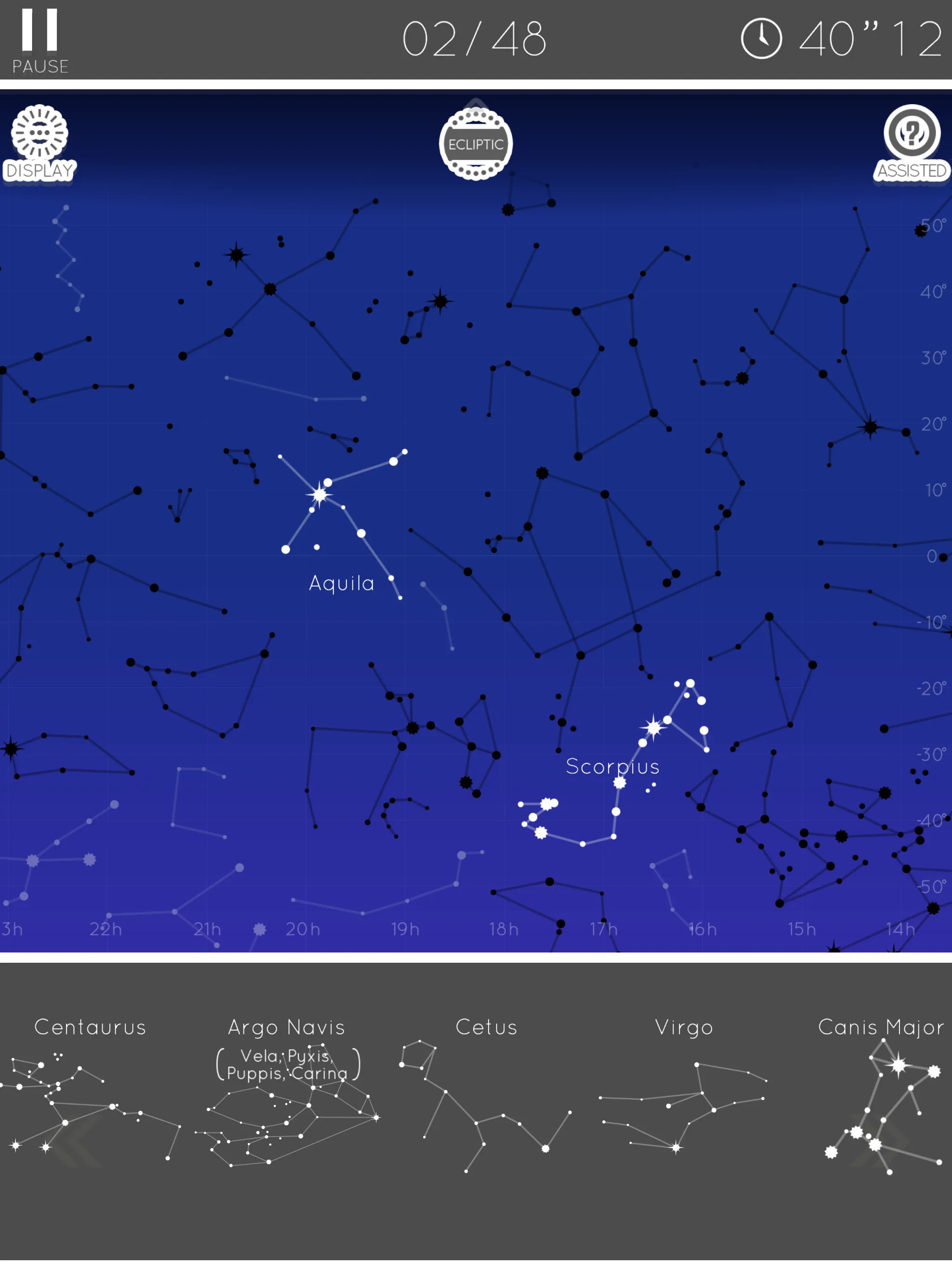 Constellations Puzzle | Indus Appstore | Screenshot