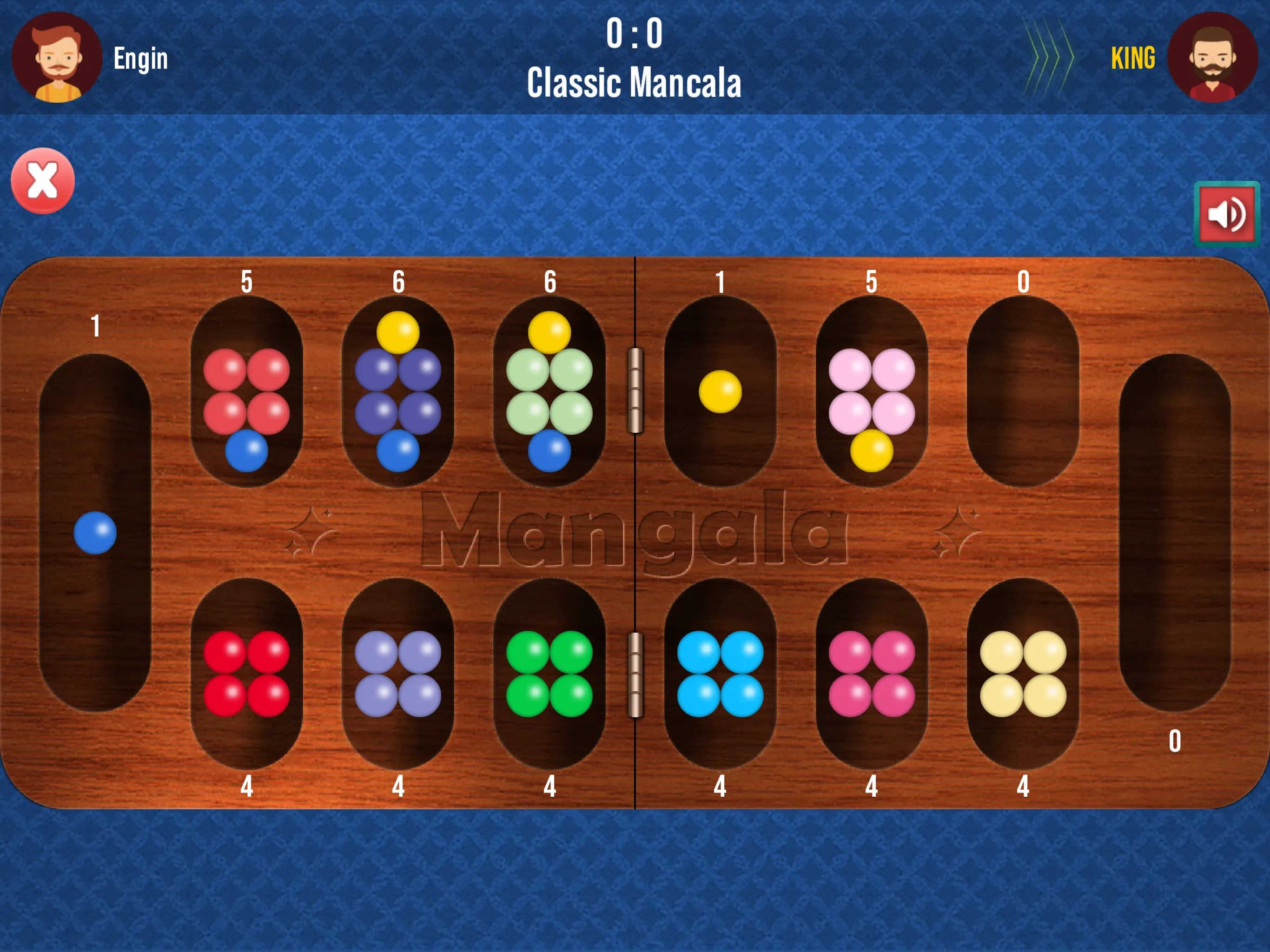 Mancala Online Strategy Game | Indus Appstore | Screenshot