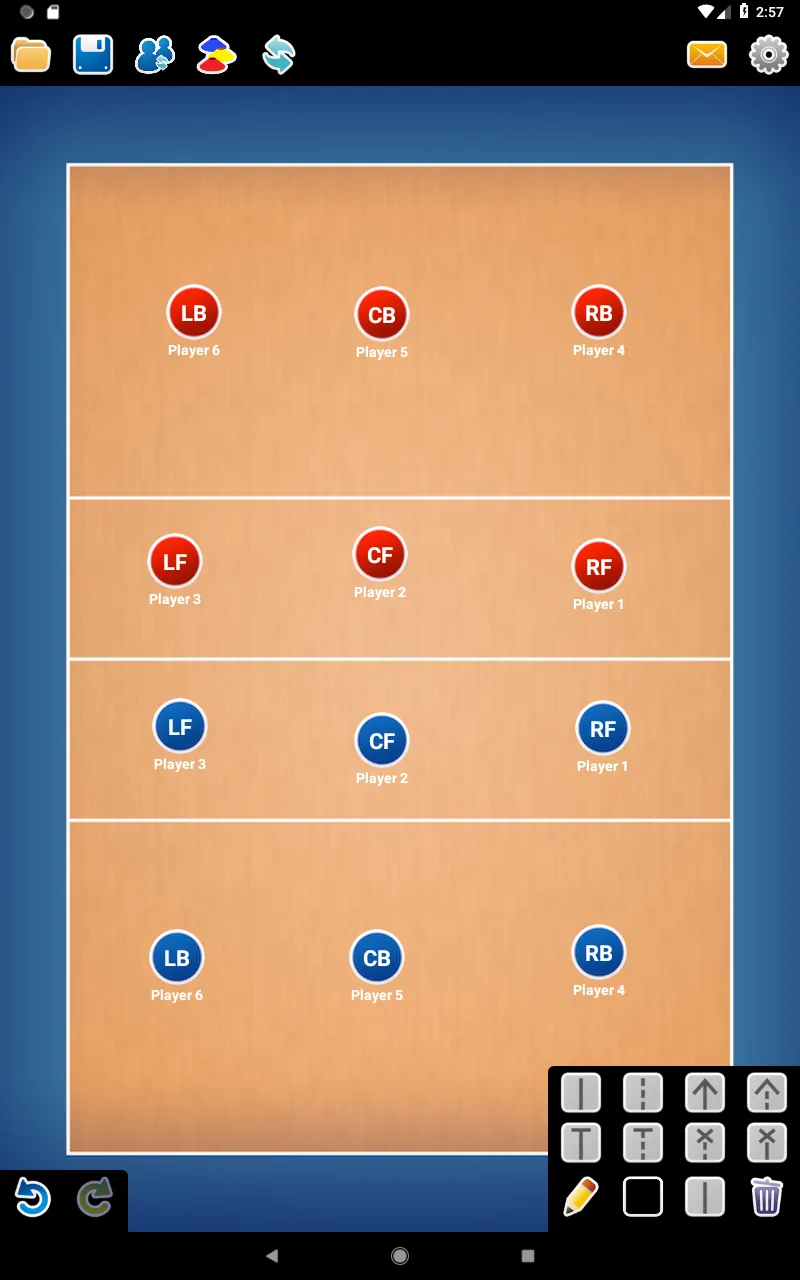 Coach Tactic Board: Volley | Indus Appstore | Screenshot