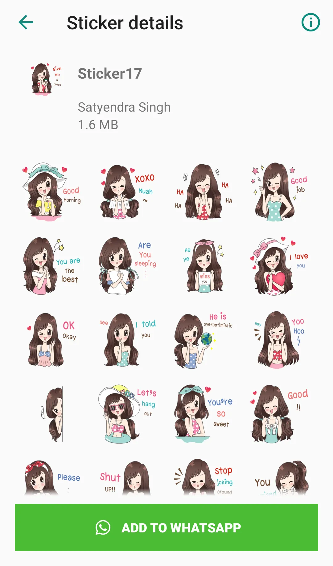 Love Stickers for Whatsapp | Indus Appstore | Screenshot