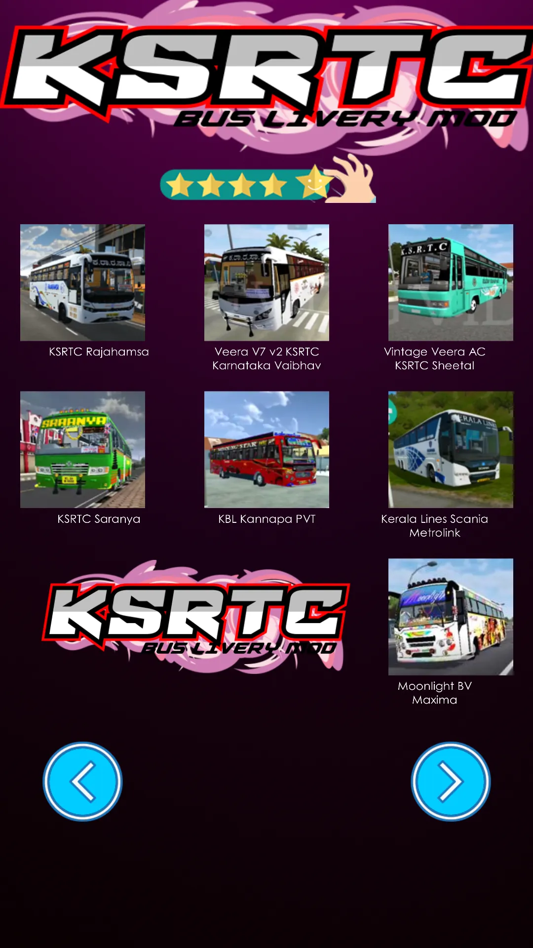 Ksrtc Bus Livery Mod | Indus Appstore | Screenshot