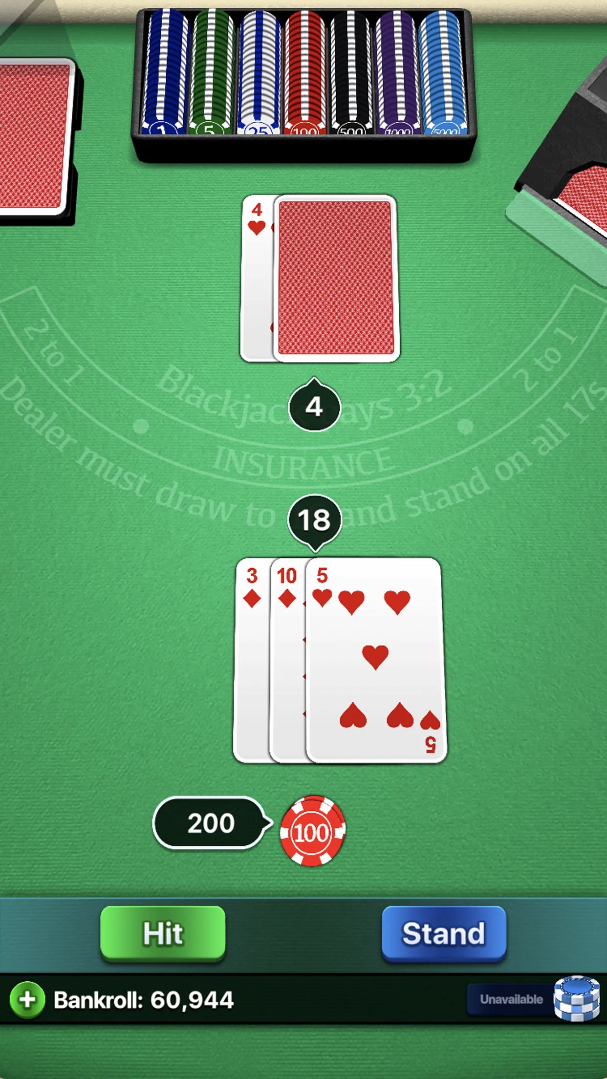 Blackjack 21 | Indus Appstore | Screenshot