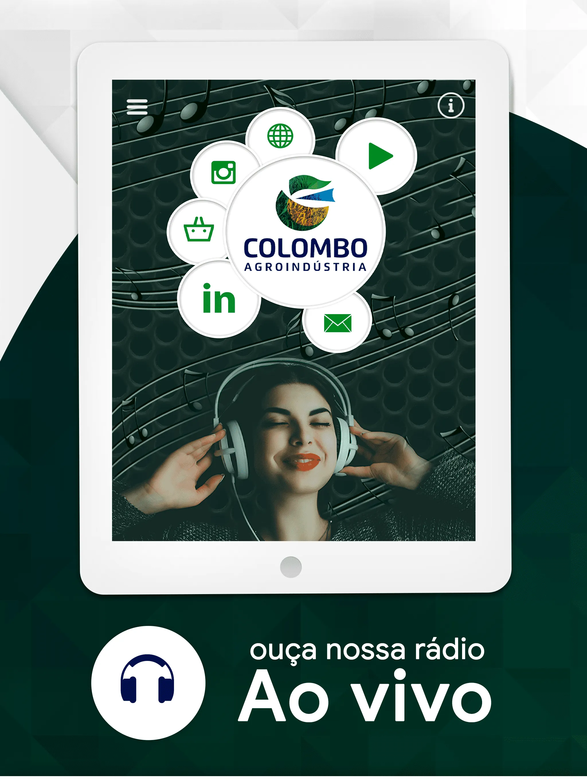 Rádio Colombo Agroindústria | Indus Appstore | Screenshot