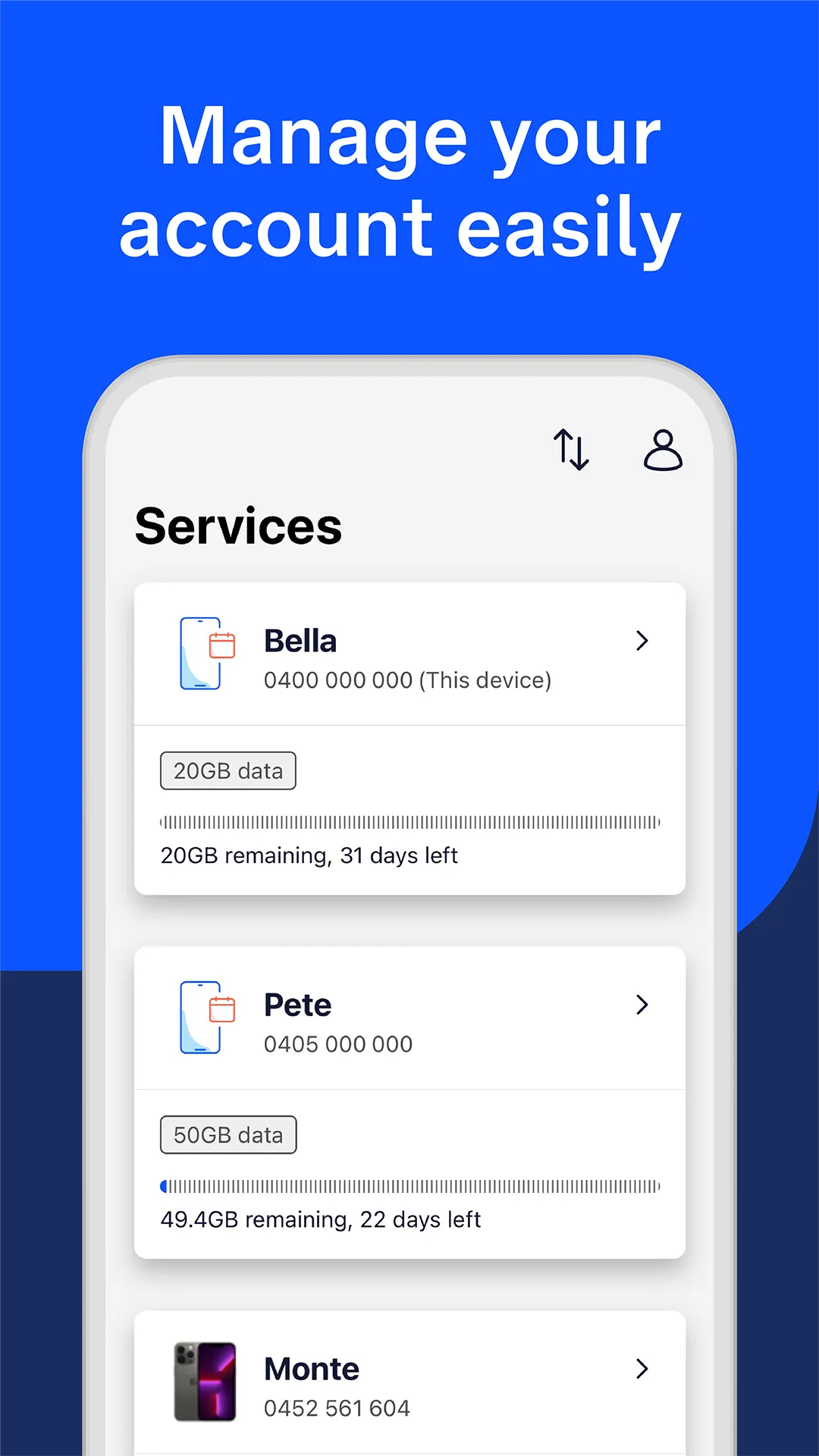 My Telstra | Indus Appstore | Screenshot