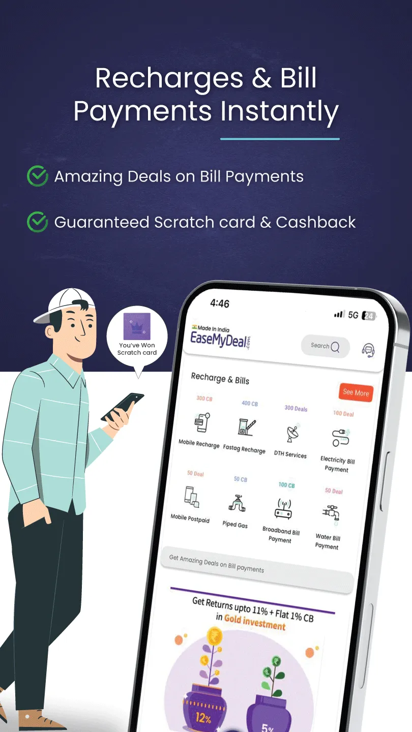 Credit Card, Invest & Bills | Indus Appstore | Screenshot