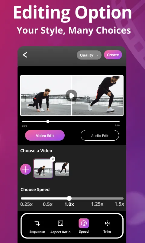 Video Merger: Combine Vid Clip | Indus Appstore | Screenshot