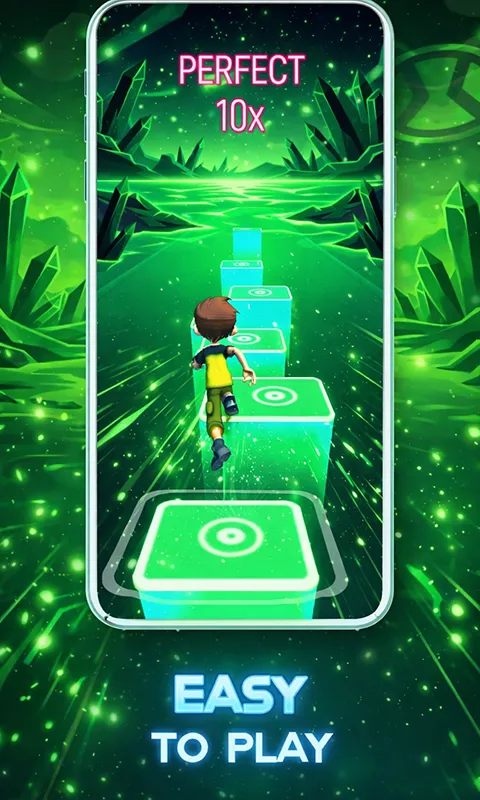 Omni Ben Alien 10 Tiles Dance | Indus Appstore | Screenshot