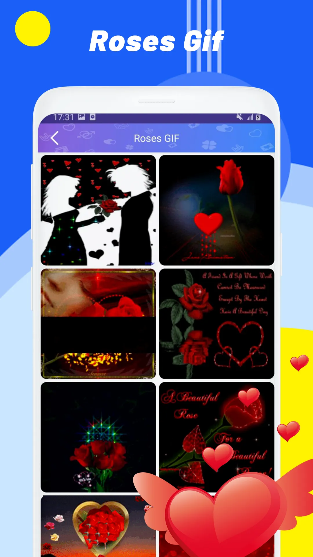 Happy Birthday & Rose GIF | Indus Appstore | Screenshot