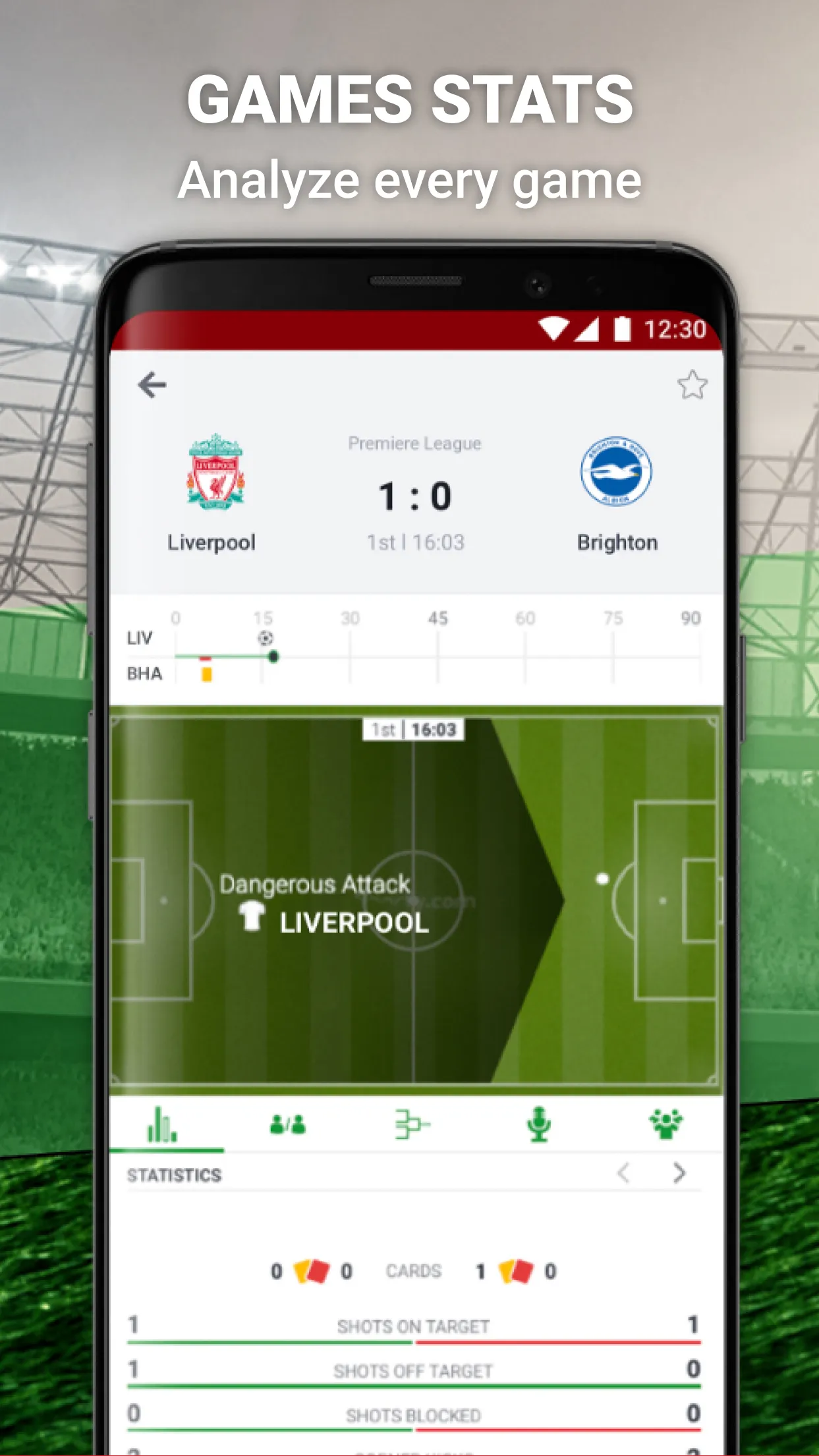 Sporty.com: Live Scores & News | Indus Appstore | Screenshot