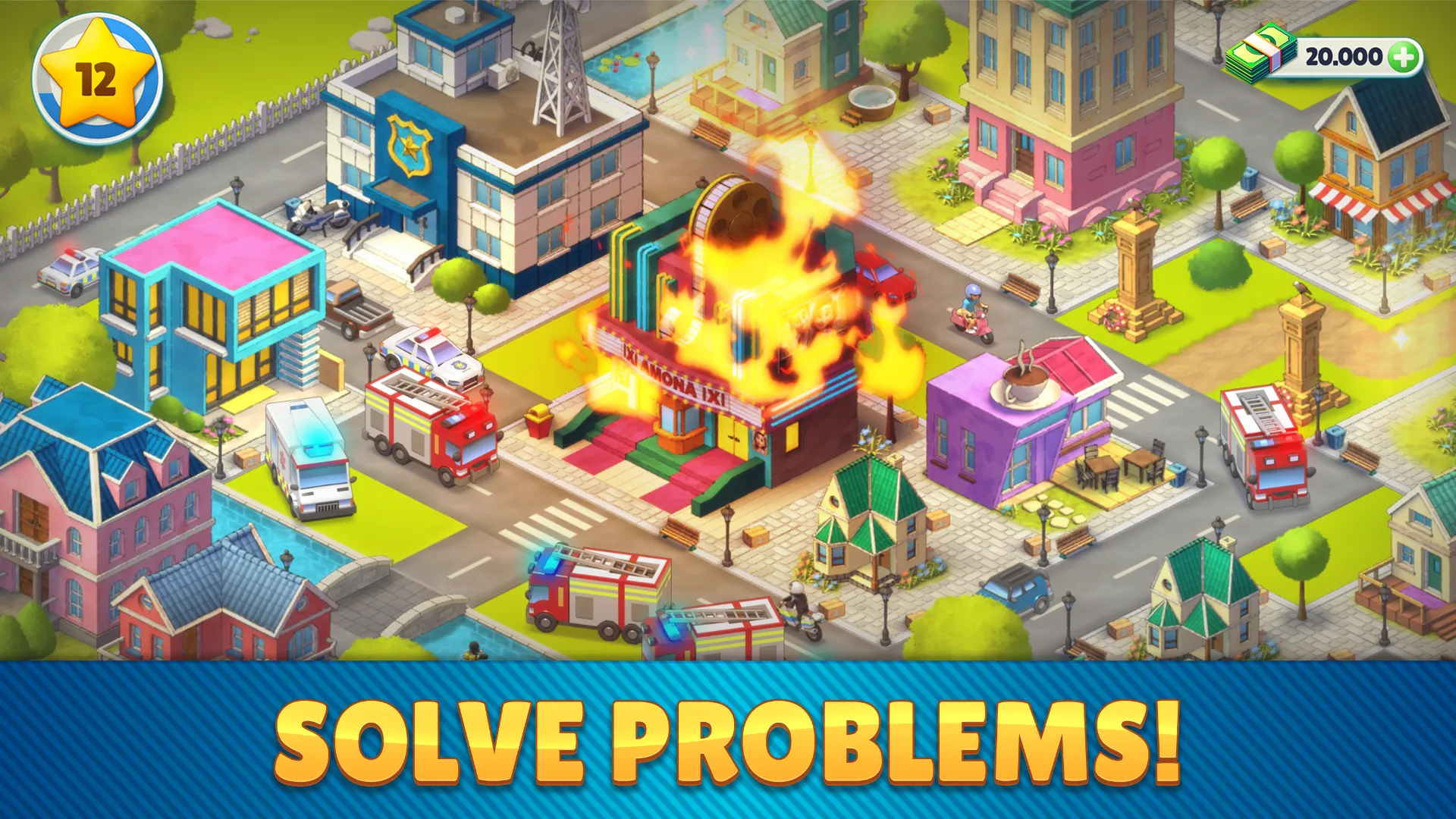 Cozy Town: Design a City Sim | Indus Appstore | Screenshot