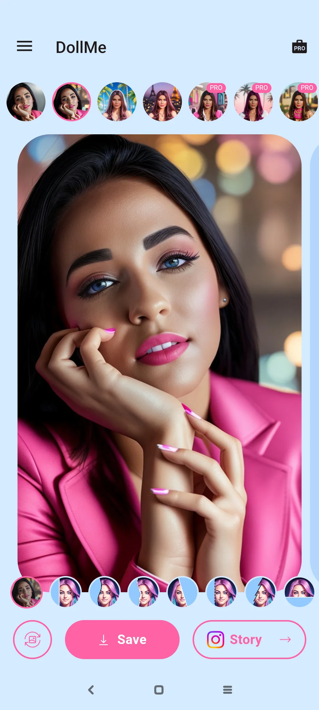 DollMe - Selfie generator | Indus Appstore | Screenshot