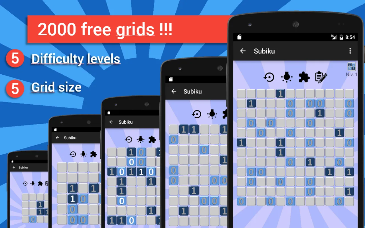 Subiku : the binary sudoku | Indus Appstore | Screenshot