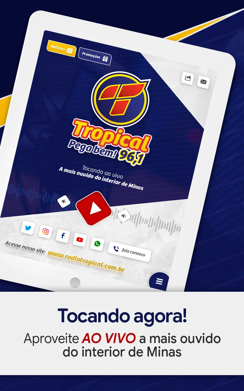 Radio Tropical Minas | Indus Appstore | Screenshot