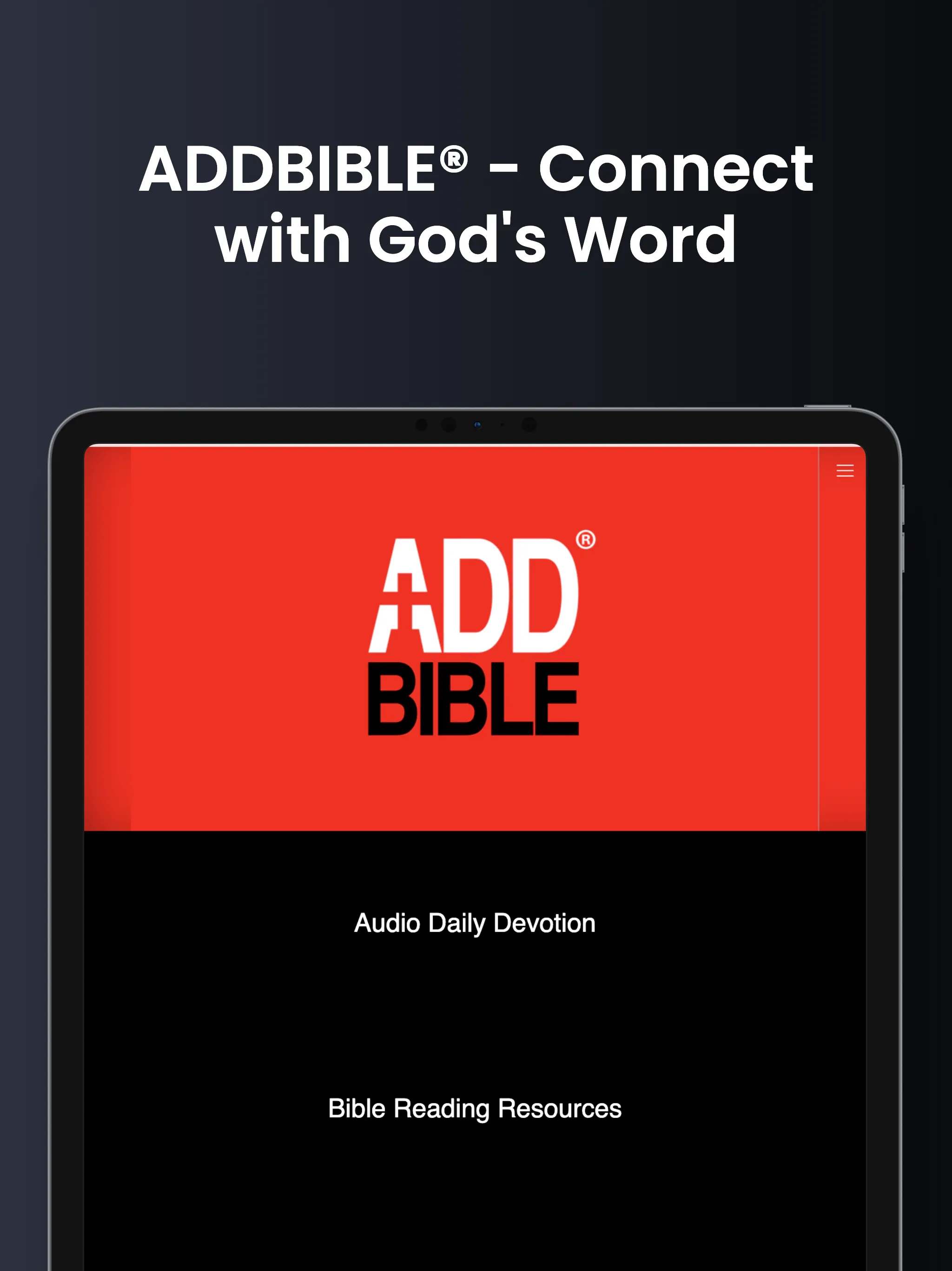 ADDBIBLE, Audio Daily Devotion | Indus Appstore | Screenshot