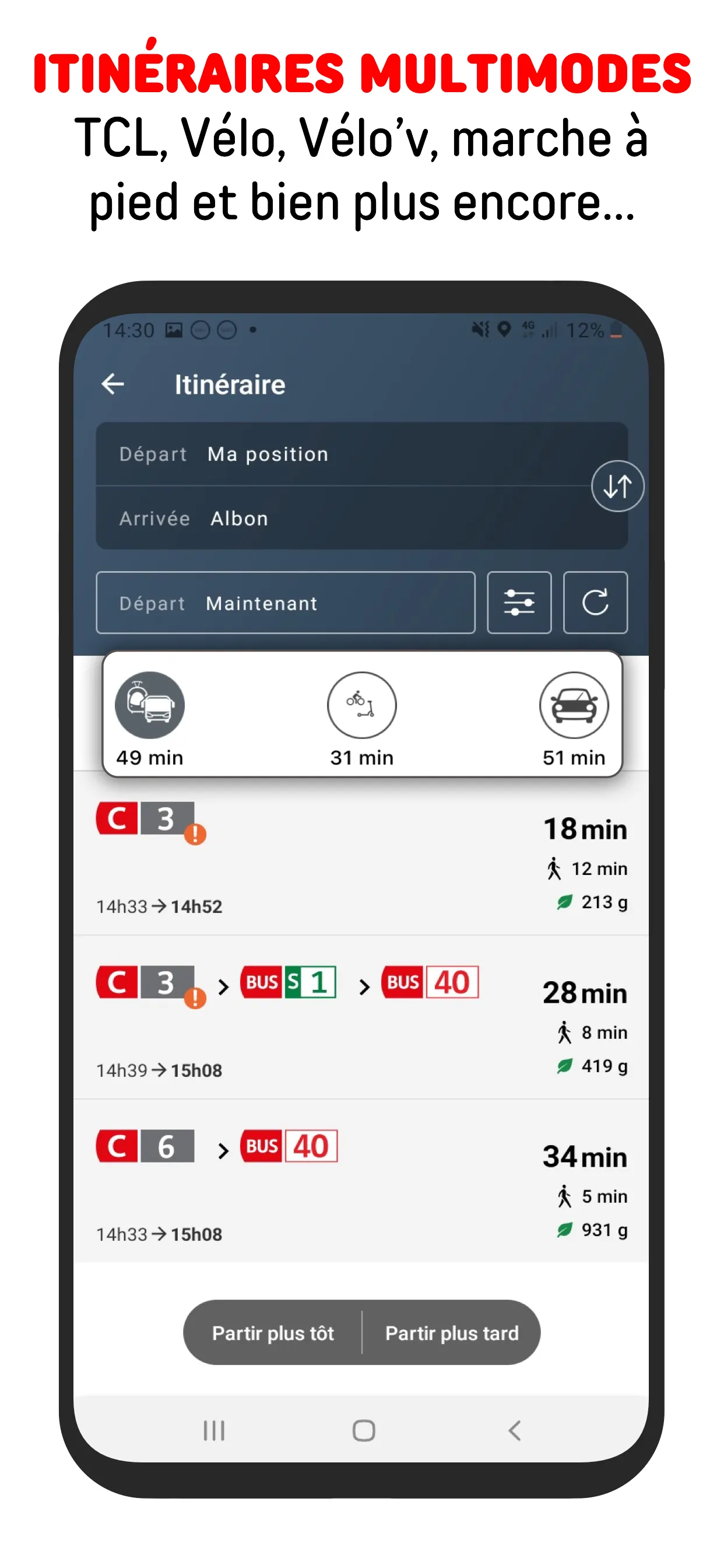 Lyon Public Transport | Indus Appstore | Screenshot