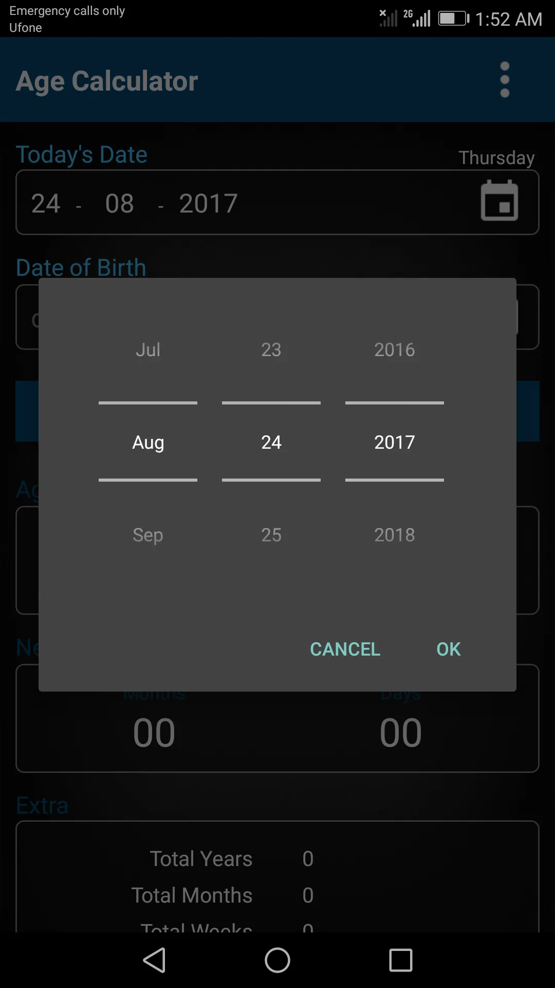 Age Calculator | Indus Appstore | Screenshot