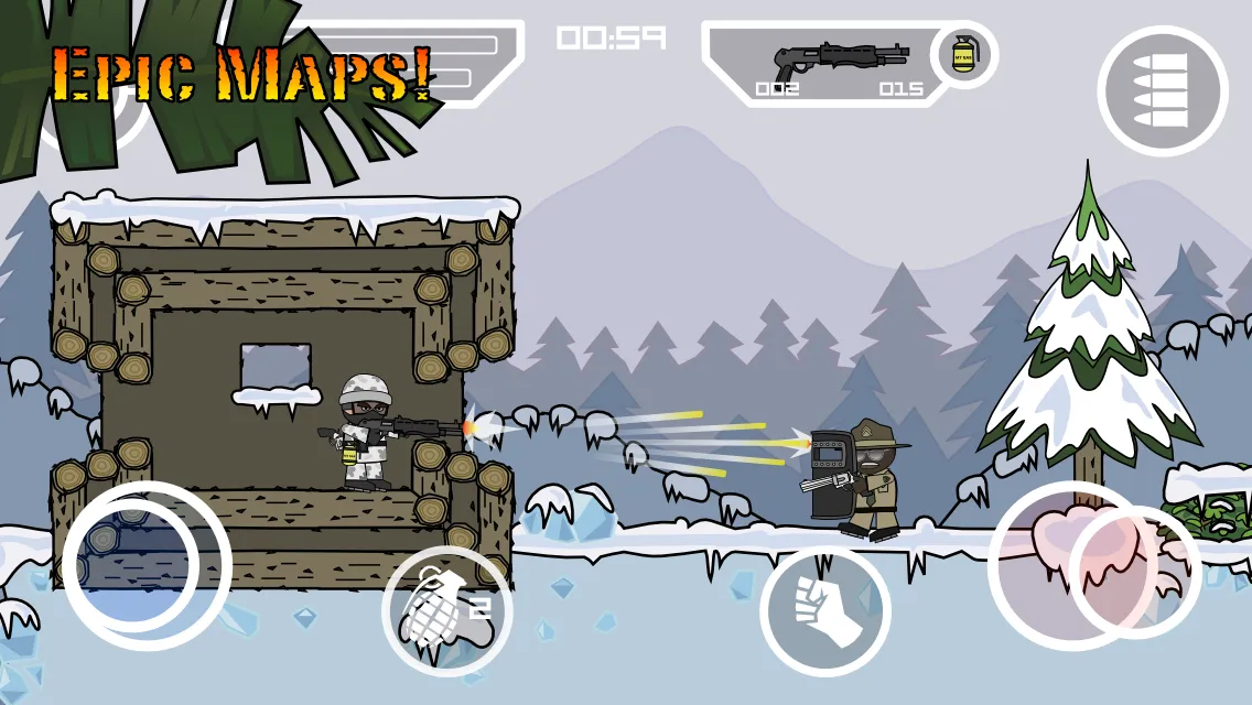 Mini Militia Classic : DA2 MMC | Indus Appstore | Screenshot