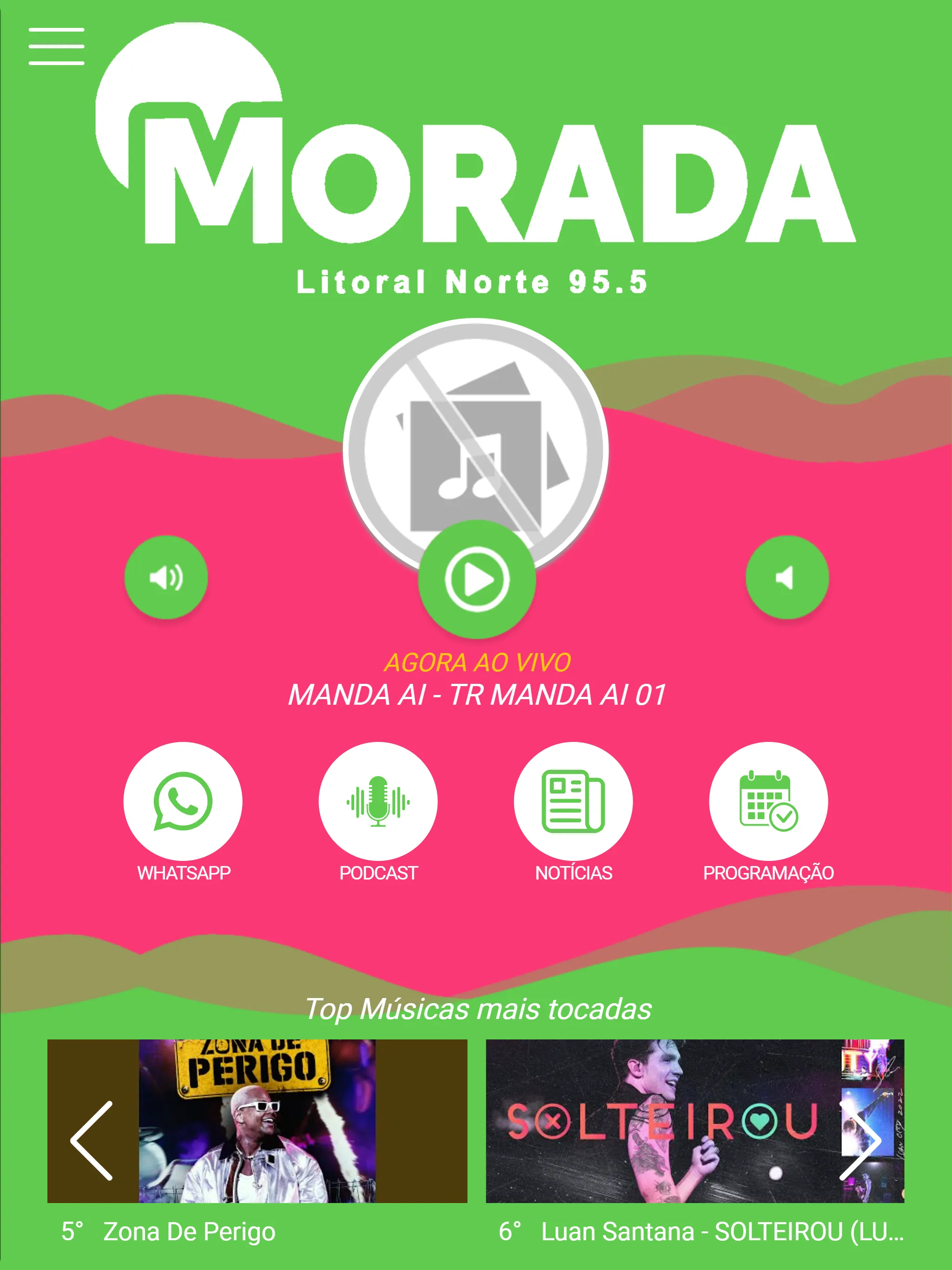 Rádio Morada Litoral Norte | Indus Appstore | Screenshot