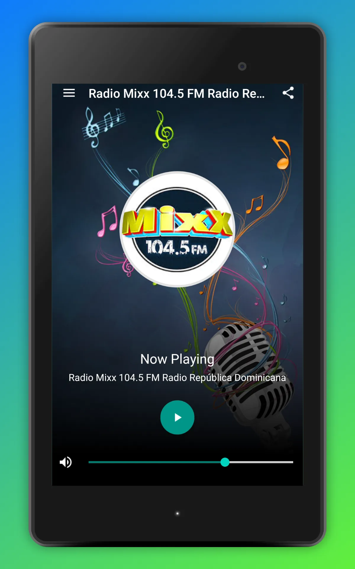 Mixx 104.5 FM Radio Dominicana | Indus Appstore | Screenshot