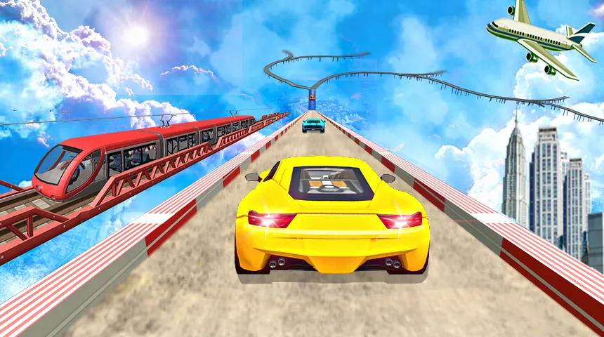 Mega Ramp Car Race Stunts Game | Indus Appstore | Screenshot