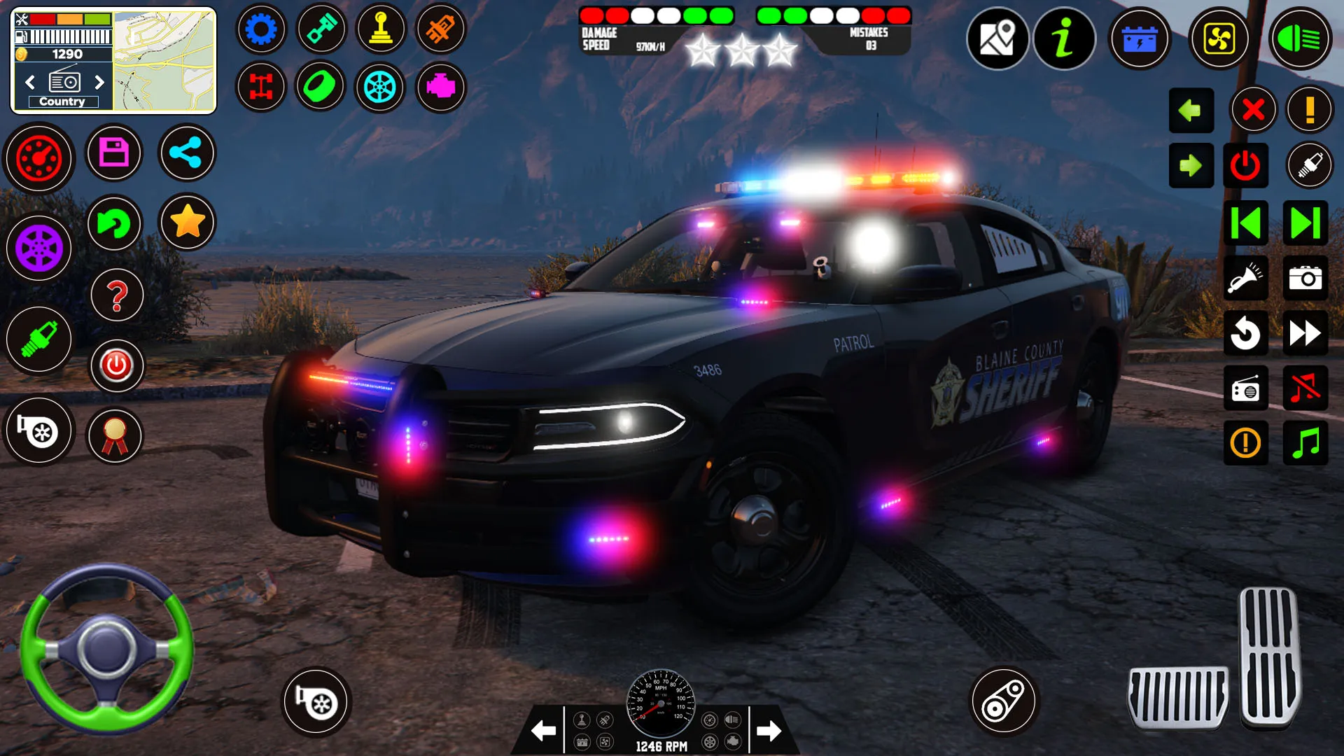 US Police Prado Parking 3D | Indus Appstore | Screenshot