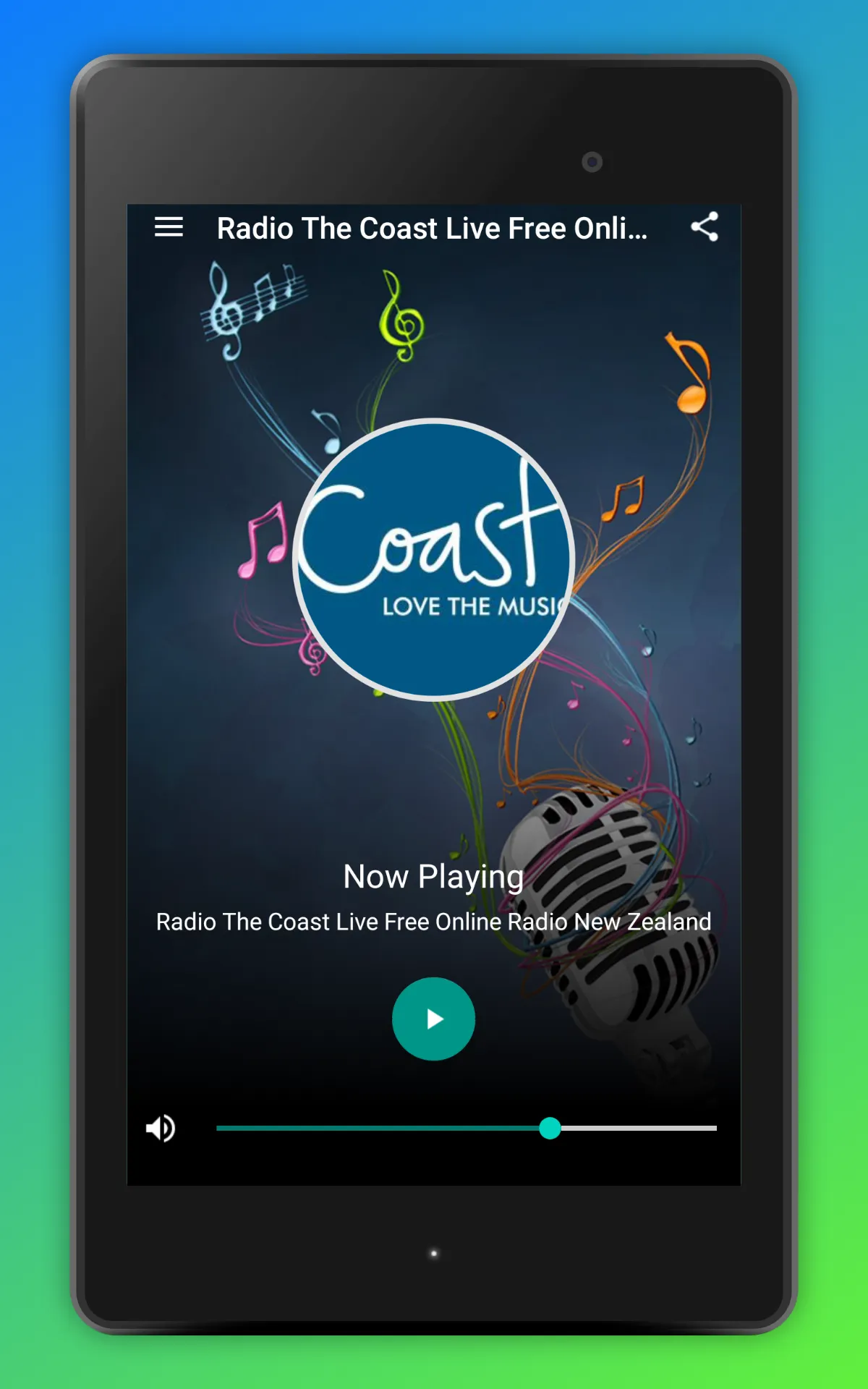 Coast Radio NZ FM App Online | Indus Appstore | Screenshot