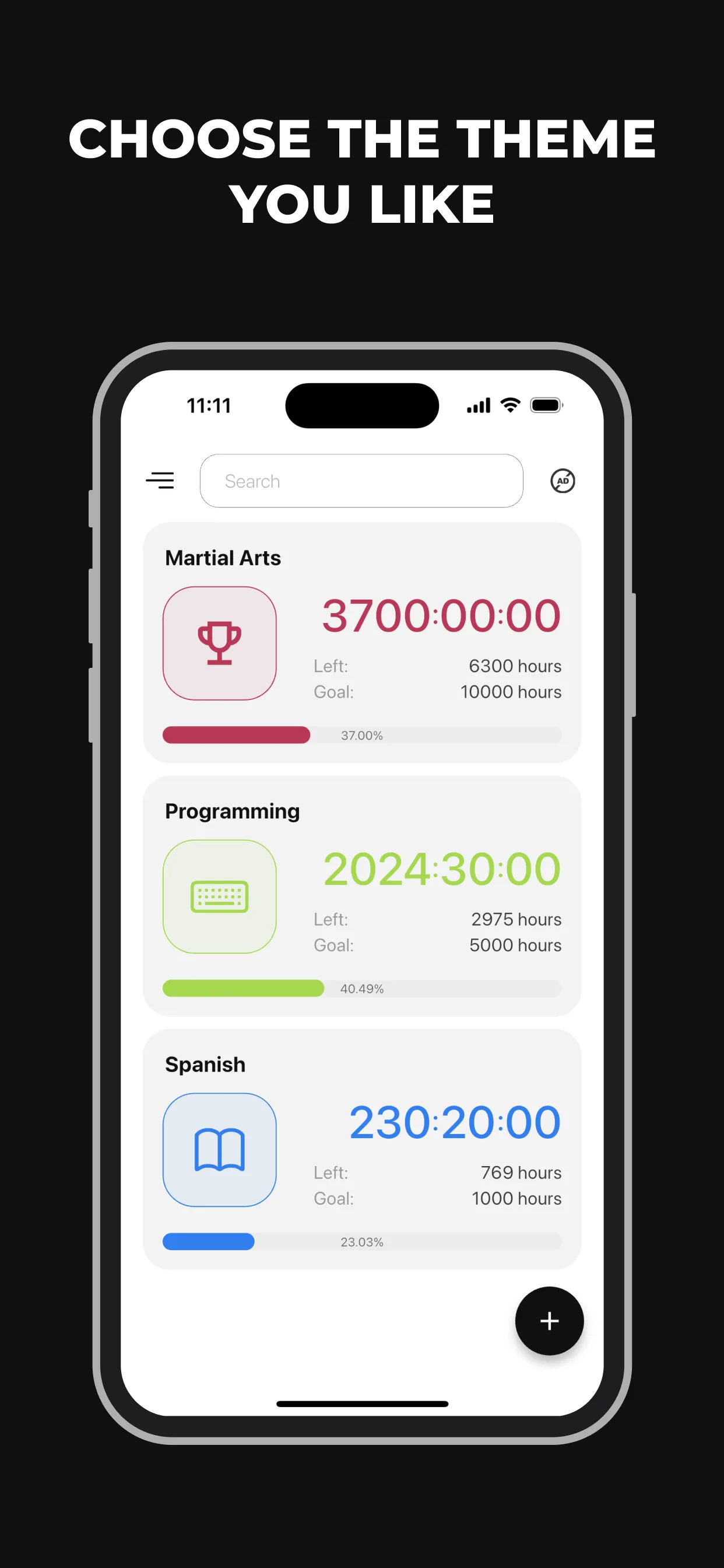 10000 Hours: Skill Tracker | Indus Appstore | Screenshot