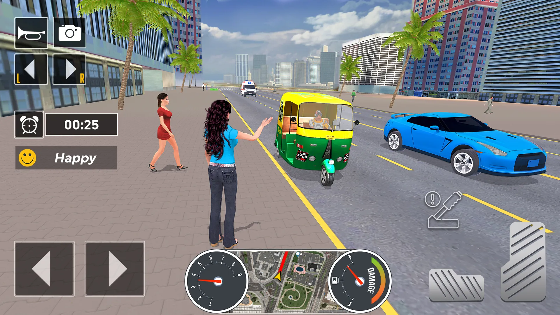 Tuk Tuk Auto Rickshaw Game | Indus Appstore | Screenshot